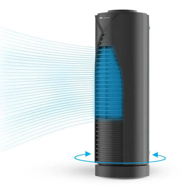 PureMate 33cm Silent Table Fan, 3 Speeds, 70° Oscillation - Gomix Brands Outlet