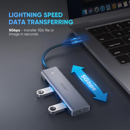UGREEN USB-C 3.0 Hub with 4 Ports