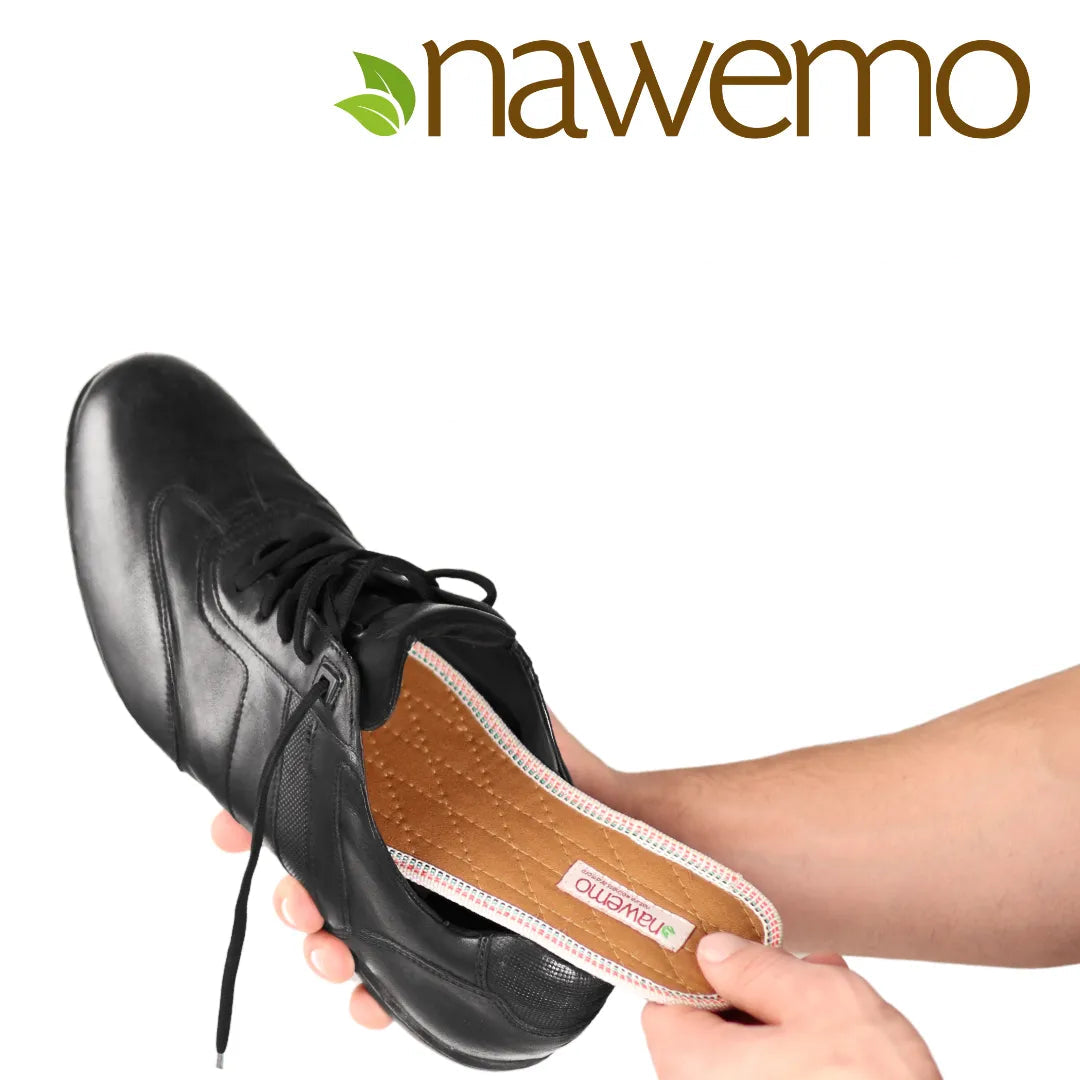 Nawemo Brown Cinnamon Insoles: Natural Odour Control & Foot Comfort