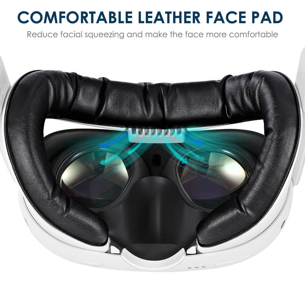 KKCOBVR K3 Facial Interface Cooling Fan for Meta Quest 3