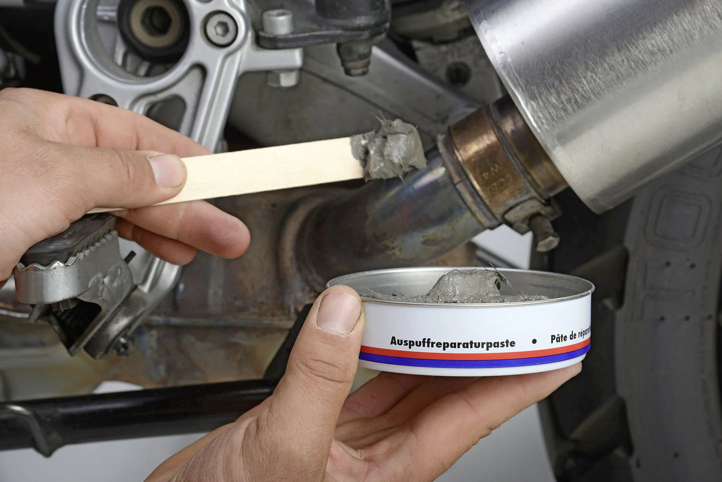 PRESTO 603109 Exhaust Repair Putty Tin 200g