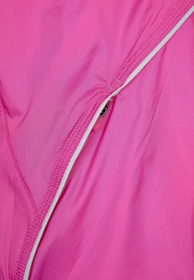 Vibrant Pink adidas Performance Women's ClimaProof Running Jacket with Reflective Details