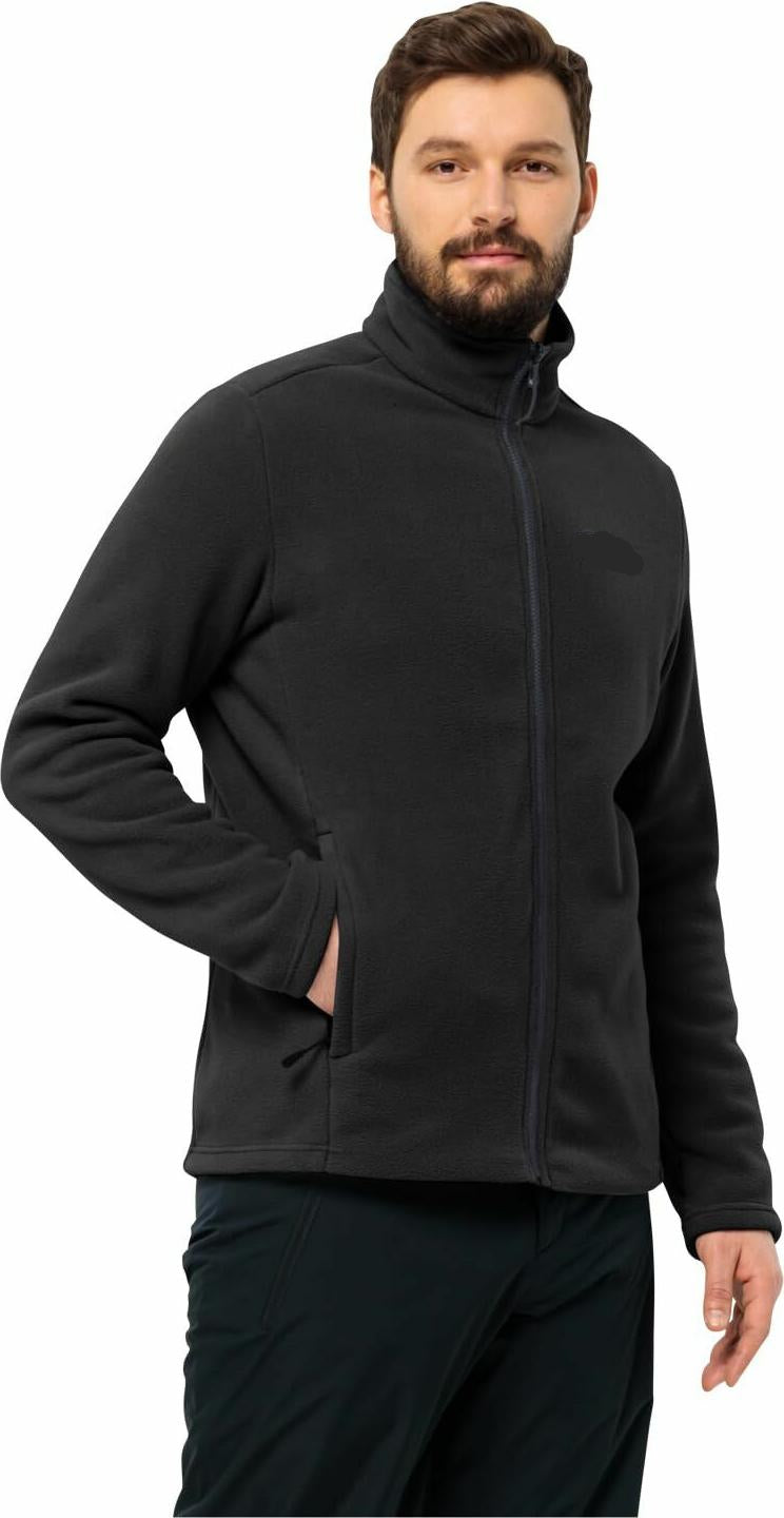 Jack Wolfskin Winterstein Men's Fleece Jacket Black XXL
