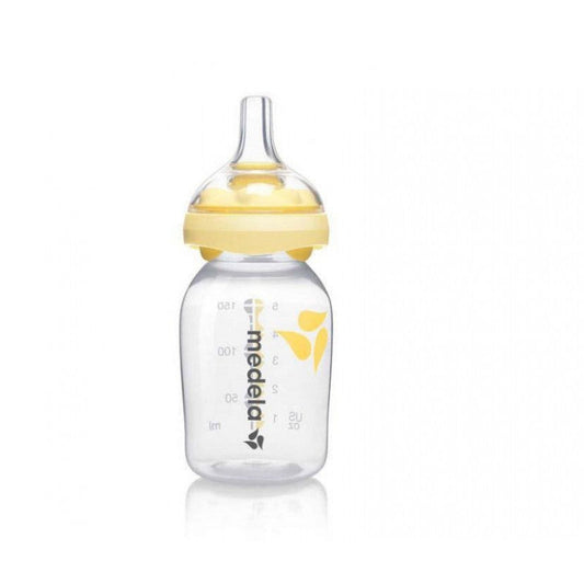 Medela Calma Nipple with Breastmilk Bottle, 5 Ounce, Baby Feeding Solution