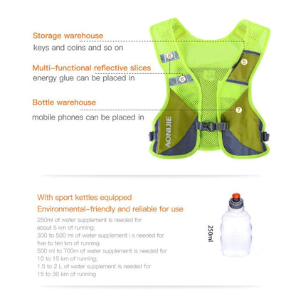 AONIJIE Reflective E884 Running Hydration Pack - Gomix Brands Outlet