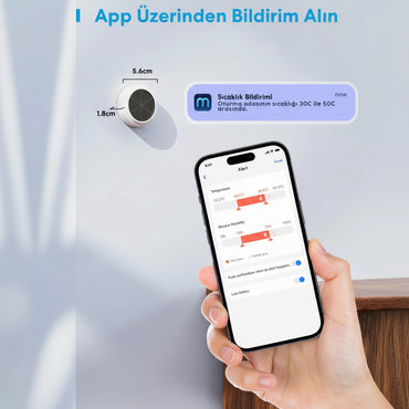 Meross MS100F Smart Temperature & Humidity Sensor – Apple HomeKit Compatible