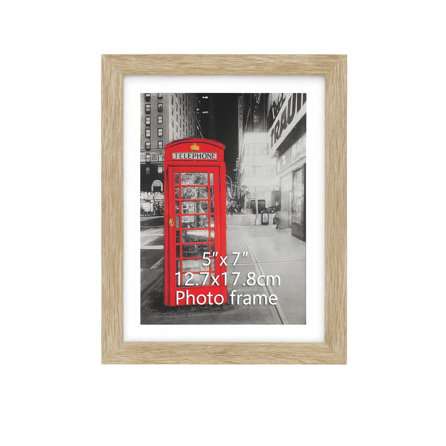 5''x7'' Photo Frame with Versatile Mount