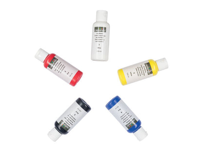 CRelando Acrylic Paint Set Intense Coverage 5 × 100 ml