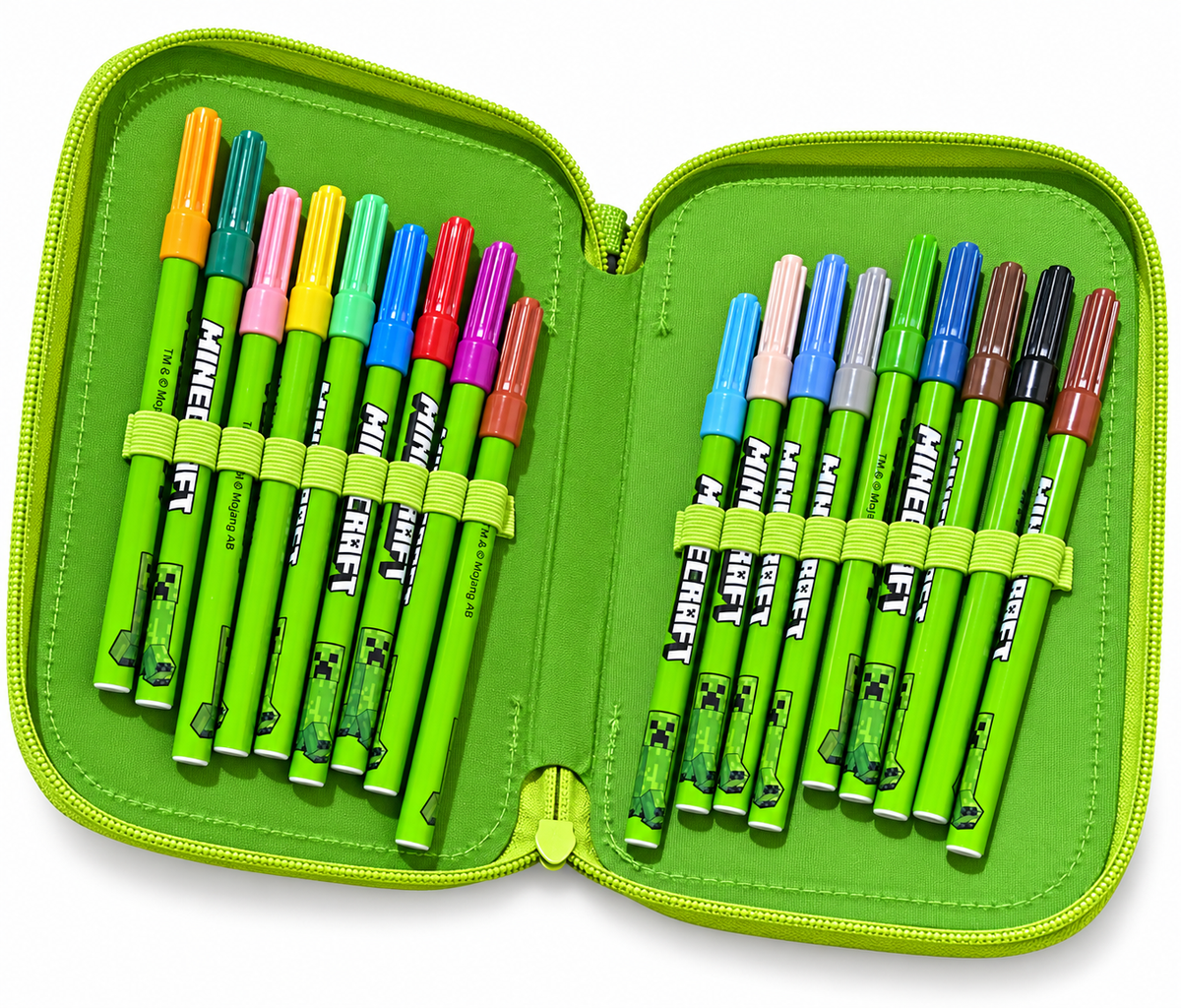 Minecraft School Pencil Case 13x20x7 cm