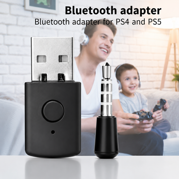 Bluetooth Adapter USB 4.0 Adapter Transmitter for PS5/PS4 Wireless Audio Dongle