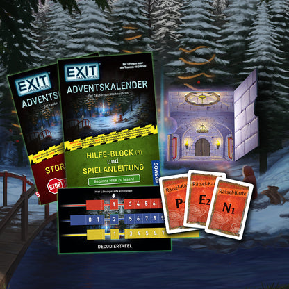 EXIT® Escape Room Advent Calendar The Magic of Christmas Puzzle