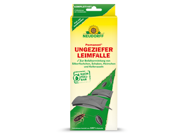 Neudorff Permanent Non-Toxic Insect Glue Trap for Silverfish, Cockroaches, Crickets, Woodlice