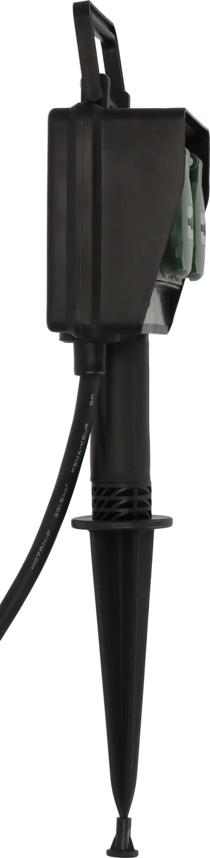 Brennenstuhl Outdoor Socket Outlet with Earth Spike IP44