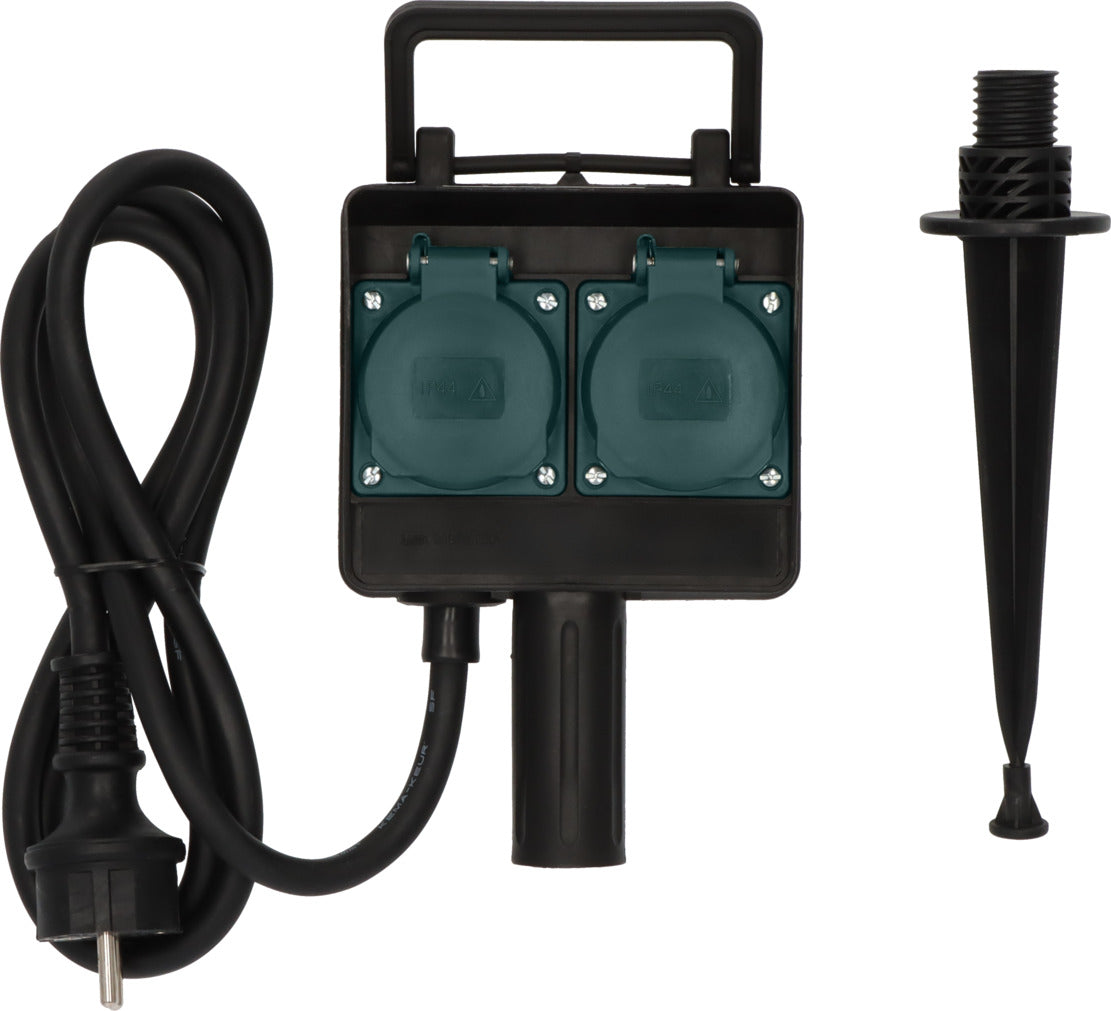 Brennenstuhl Outdoor Socket Outlet with Earth Spike IP44