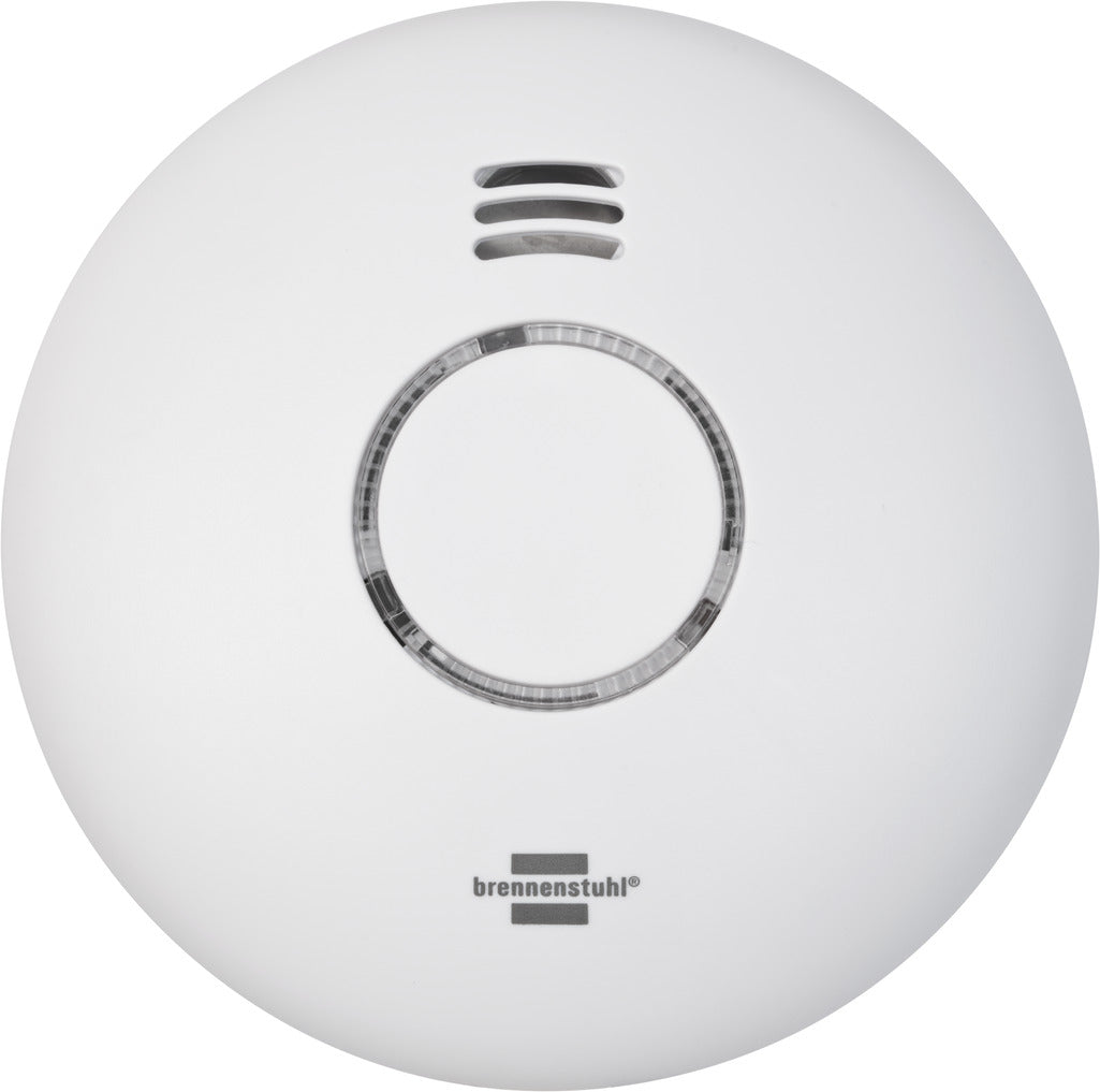 Brennenstuhl Connect Smart Wi-Fi Smoke & Heat Detector with App Alerts