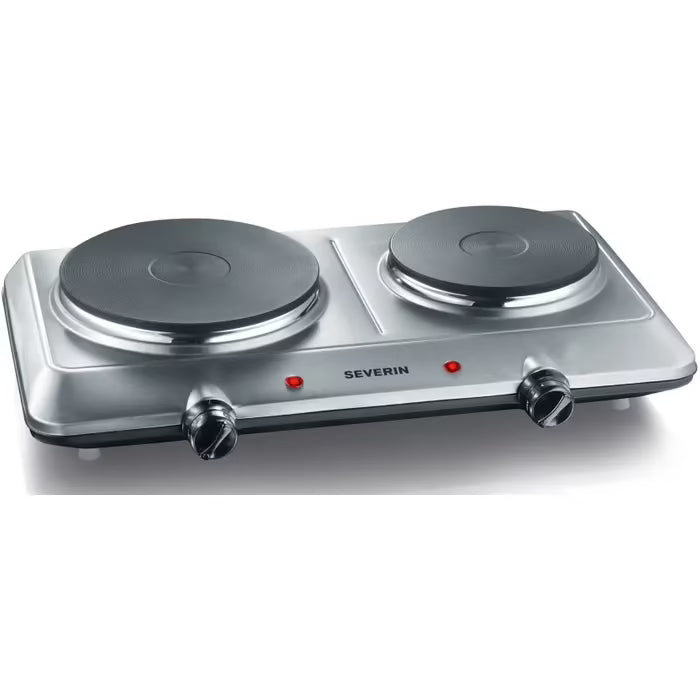 Portable Hot Plate – K1014 – 2 Cast Iron Burners – 2500W