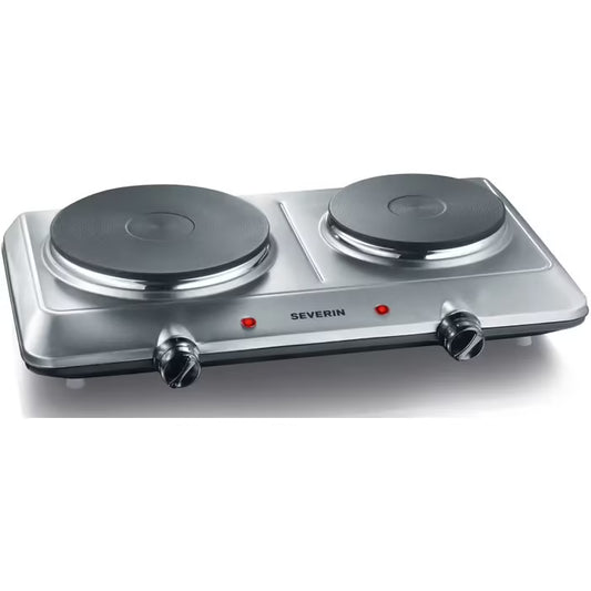 Portable Hot Plate – K1014 – 2 Cast Iron Burners – 2500W