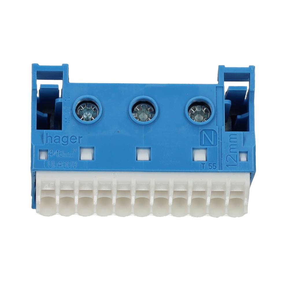 Hager KN14N QuickConnect Neutral Terminal 14 Connections