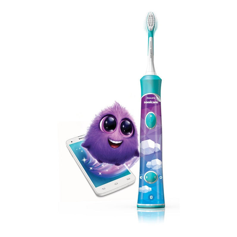 Philips Sonicare HX6322/04 Kids Bluetooth Electric Toothbrush Interactive Brushing Fun
