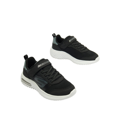 Skechers Boys Bounder-Tech Hook & Loop Sneakers - Durable Performance Shoes