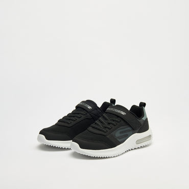 Skechers Boys Bounder-Tech Hook & Loop Sneakers - Durable Performance Shoes