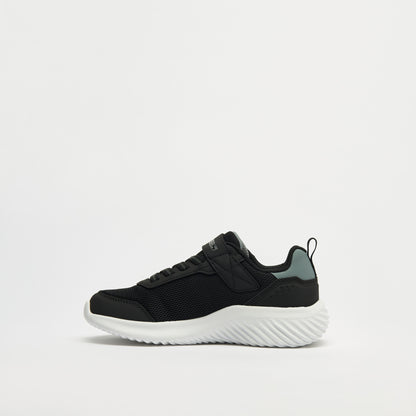 Skechers Boys Bounder-Tech Hook & Loop Sneakers - Durable Performance Shoes