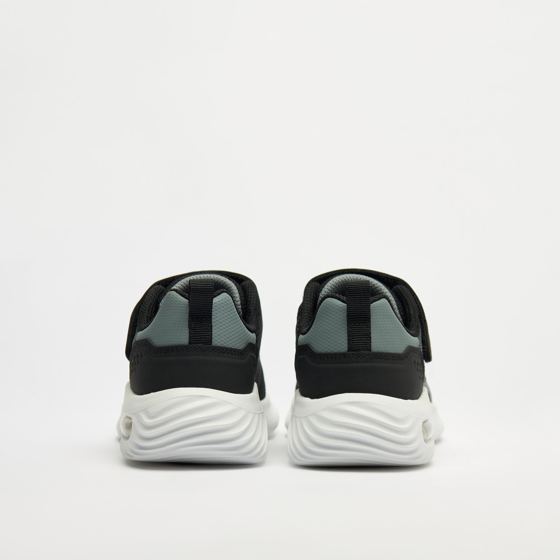 Skechers Boys Bounder-Tech Hook & Loop Sneakers - Durable Performance Shoes