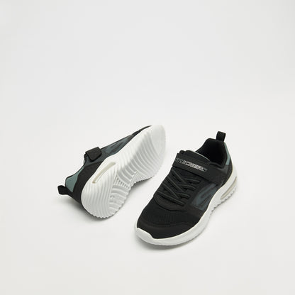 Skechers Boys Bounder-Tech Hook & Loop Sneakers - Durable Performance Shoes