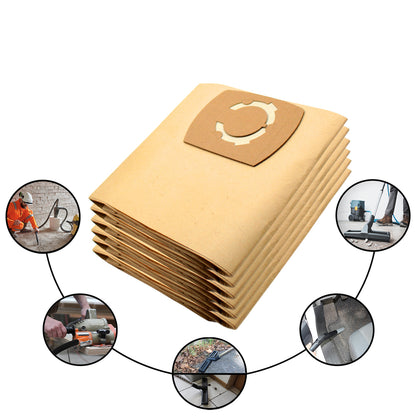 MisterVac Vacuum Cleaner Bags for Lavor GN-18 / GN-22 8Pack