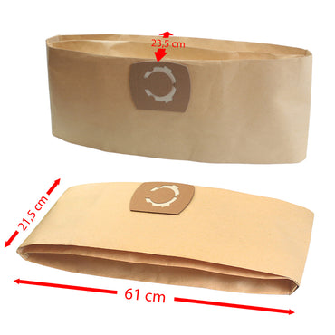 MisterVac Vacuum Cleaner Bags for Lavor GN-18 / GN-22 10 Pack