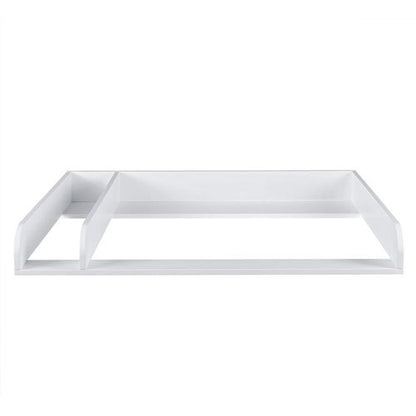 WOLTU White MDF Baby Changing Table Topper: Safe, Sturdy, & Stylish Organizer