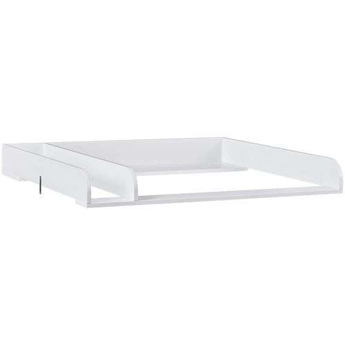 WOLTU White MDF Baby Changing Table Topper: Safe, Sturdy, & Stylish Organizer