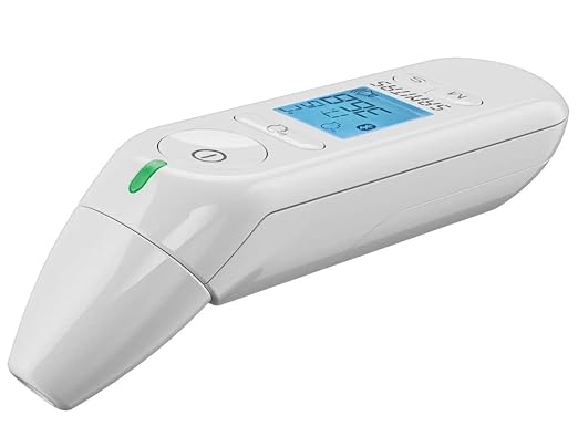 Sanitas SFT 79 Multifunction Thermometer – Ear & Forehead, Optical Alarm