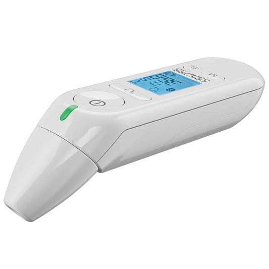 Sanitas SFT 79 Multifunction Thermometer – Ear & Forehead, Optical Alarm