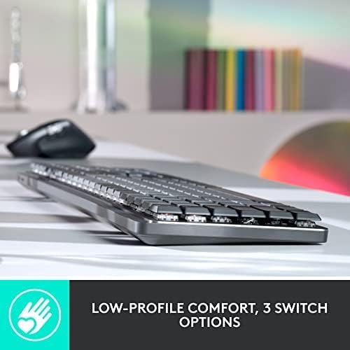 Logitech MX Mechanical Mini Wireless Illuminated Keyboard with Linear Switches