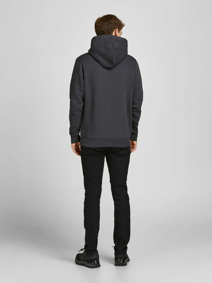 JACK & JONES Men's Cotton Pullover Hoodie: Comfortable, Stylish, Logo Design, Multiple Colors