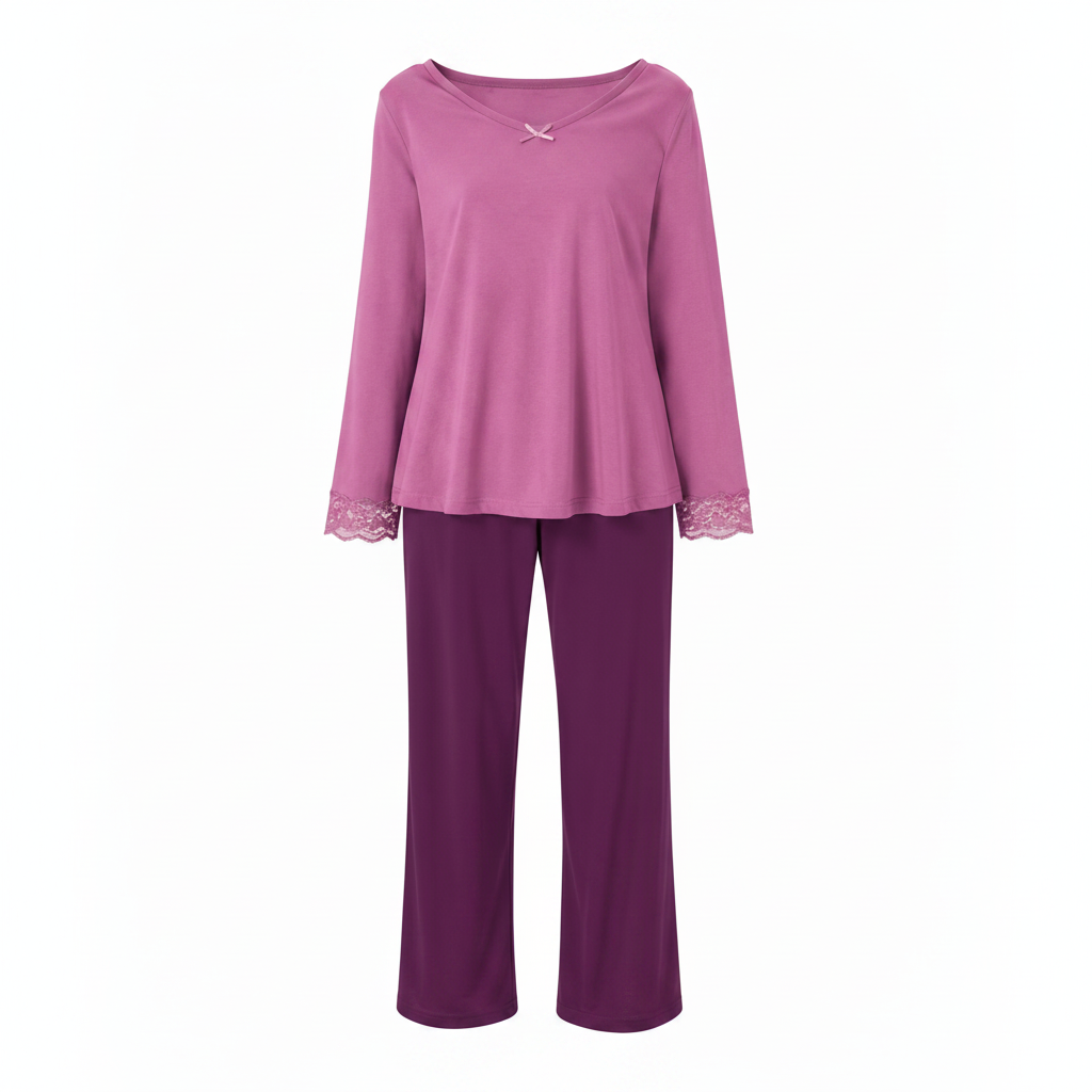 esmara Women's Long Sleeve Pajama Set