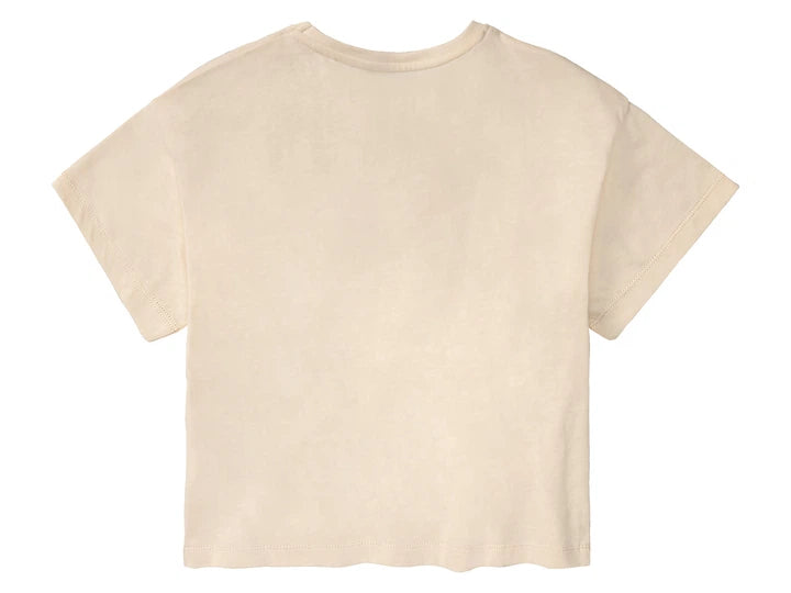 Pepperts! Girls' Cropped T-Shirt Set 2-Pack Pink 134-140 cm (8-10 Years) 407499