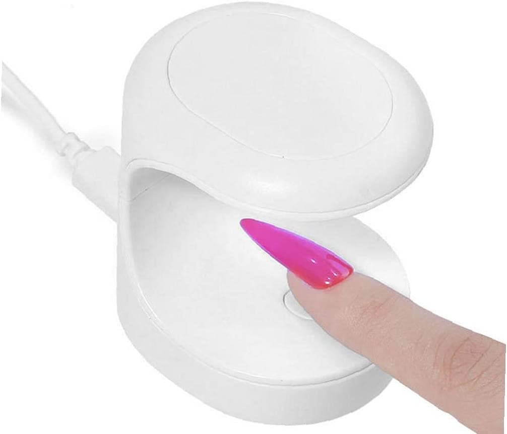 BORN PRETTY Single-Finger UV/LED Nail Lamp White