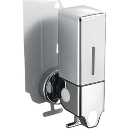 RUJHGL Refillable Wall‑Mount Soap Dispenser – 17 oz Capacity, White & Black Options