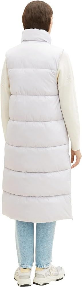 Tom Tailor Denim Hybrid Padded Vest with High Collar for Men