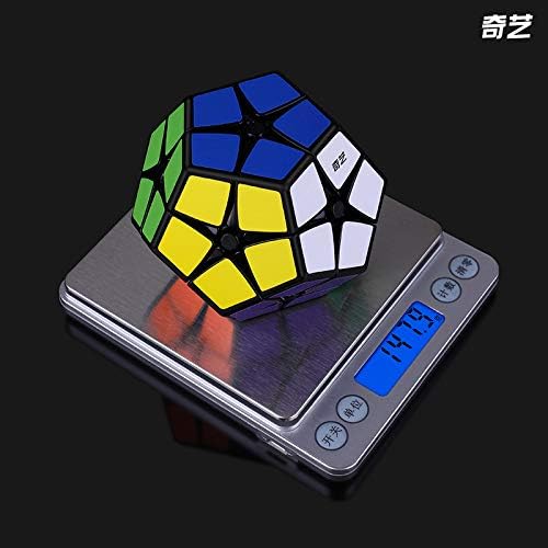 CuberSpeed 2x2 Black Kilominx Speed Cube Puzzle for Adults