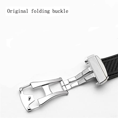 Clouism 20mm Silicone Watch Band for Omega Seamaster 300