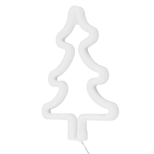 LED Neon Light Colorful Christmas Tree Sign Decoration