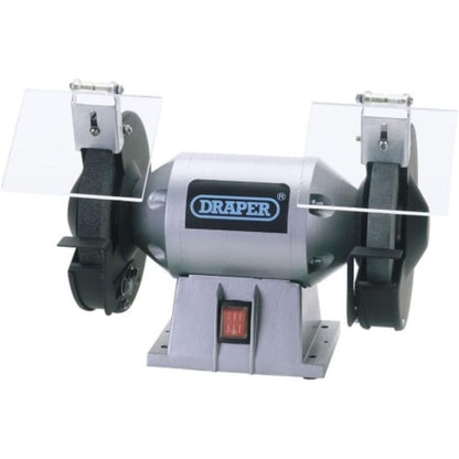Draper 66804 150mm 230V Compact Bench Grinder for Precise Metal Grinding
