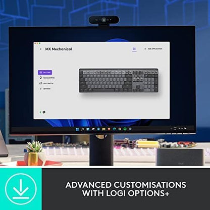 Logitech MX Mechanical Mini Wireless Keyboard with Tactile Backlight
