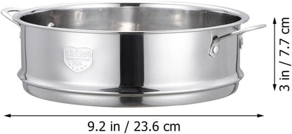 Cabilock Versatile Stainless Steel Steamer Insert Basket for Healthy Cooking