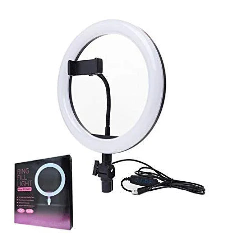 E-Zilla 10" Portable LED Makeup Ring Light Adjustable - Gomix Brands Outlet