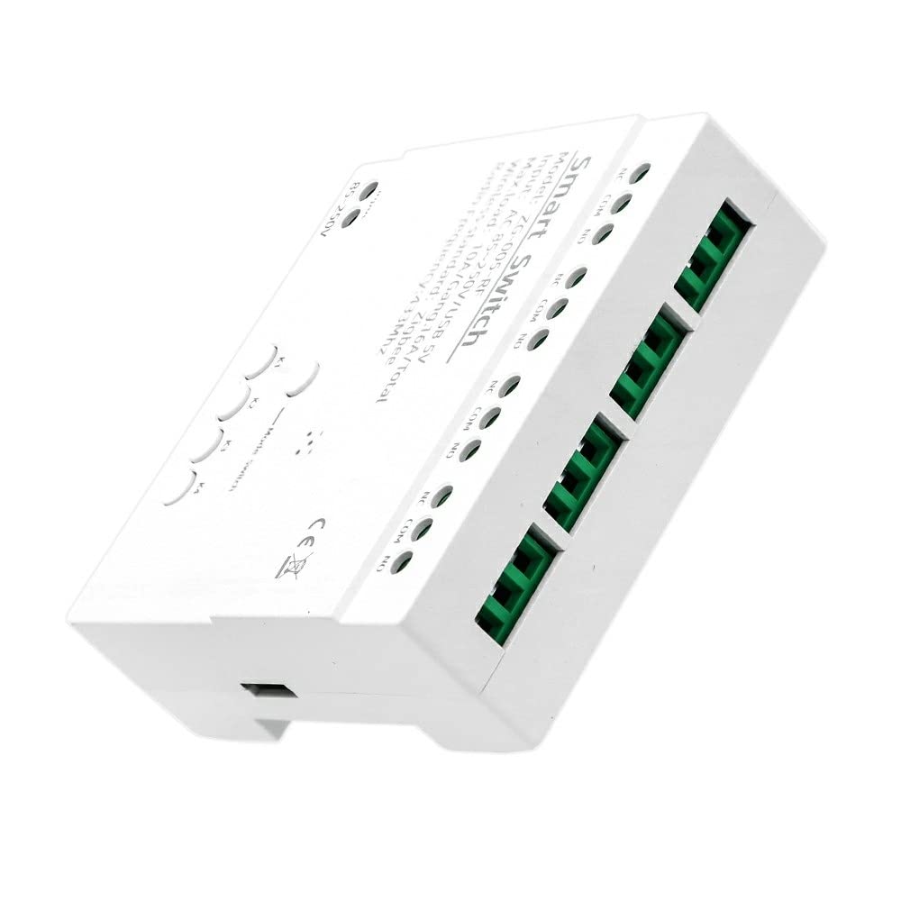 Protium 4-Channel Smart Wi-Fi & BLE Relay Module with RF