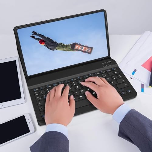 SENGBIRCH German Keyboard Case for Samsung Galaxy Tab S6 Lite